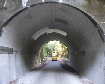 土木工事のトンネル工事